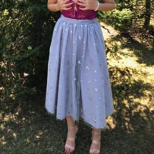 Lirika Matoshi Stars in Her Eyes Skirt